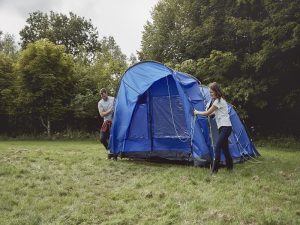 Packing Away a Tent